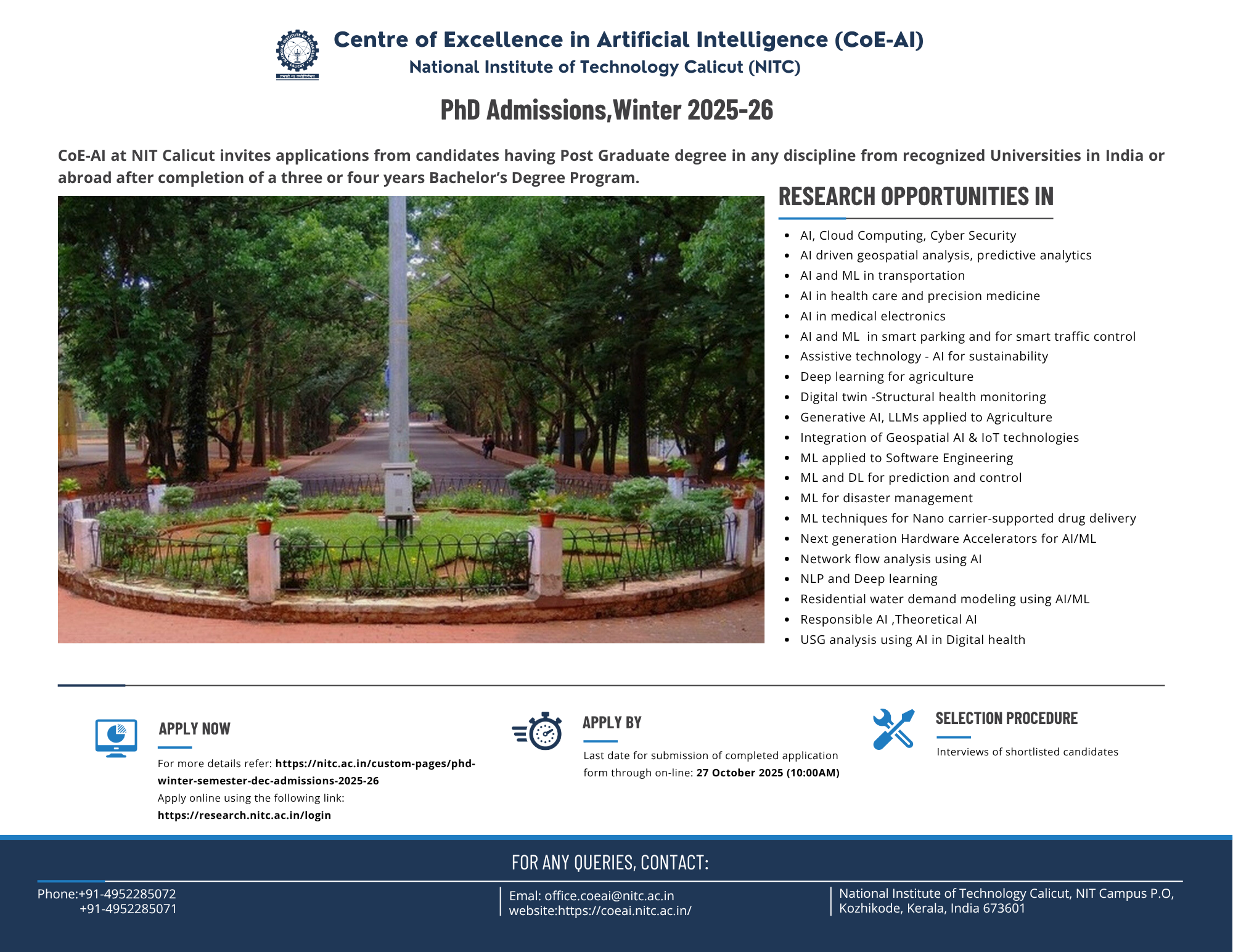 Admissions